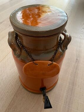 Napa Style Italian Ceramic Water Beverage Dispenser